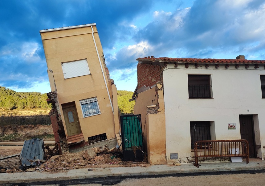 Efectes de la DANA de 2024 a Hortunas (Requena).